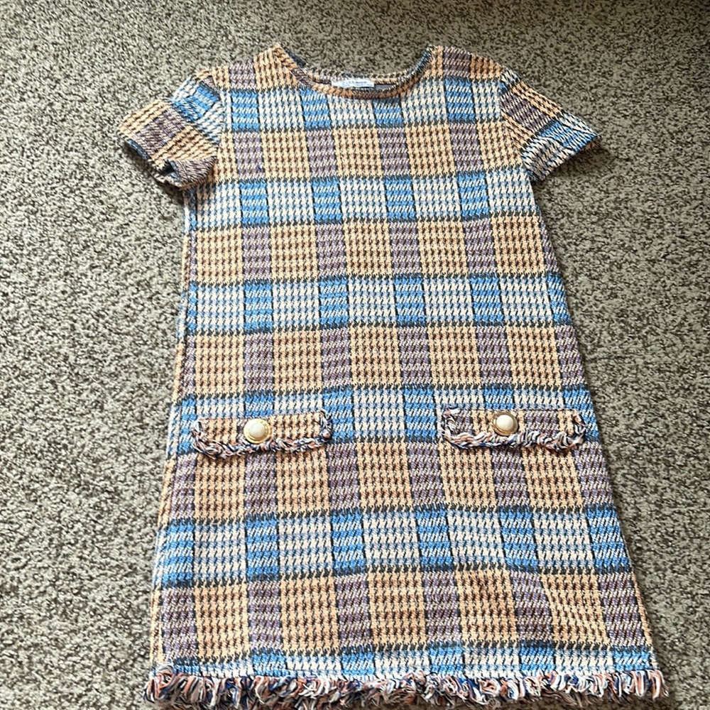 Cute plaid Zara dress